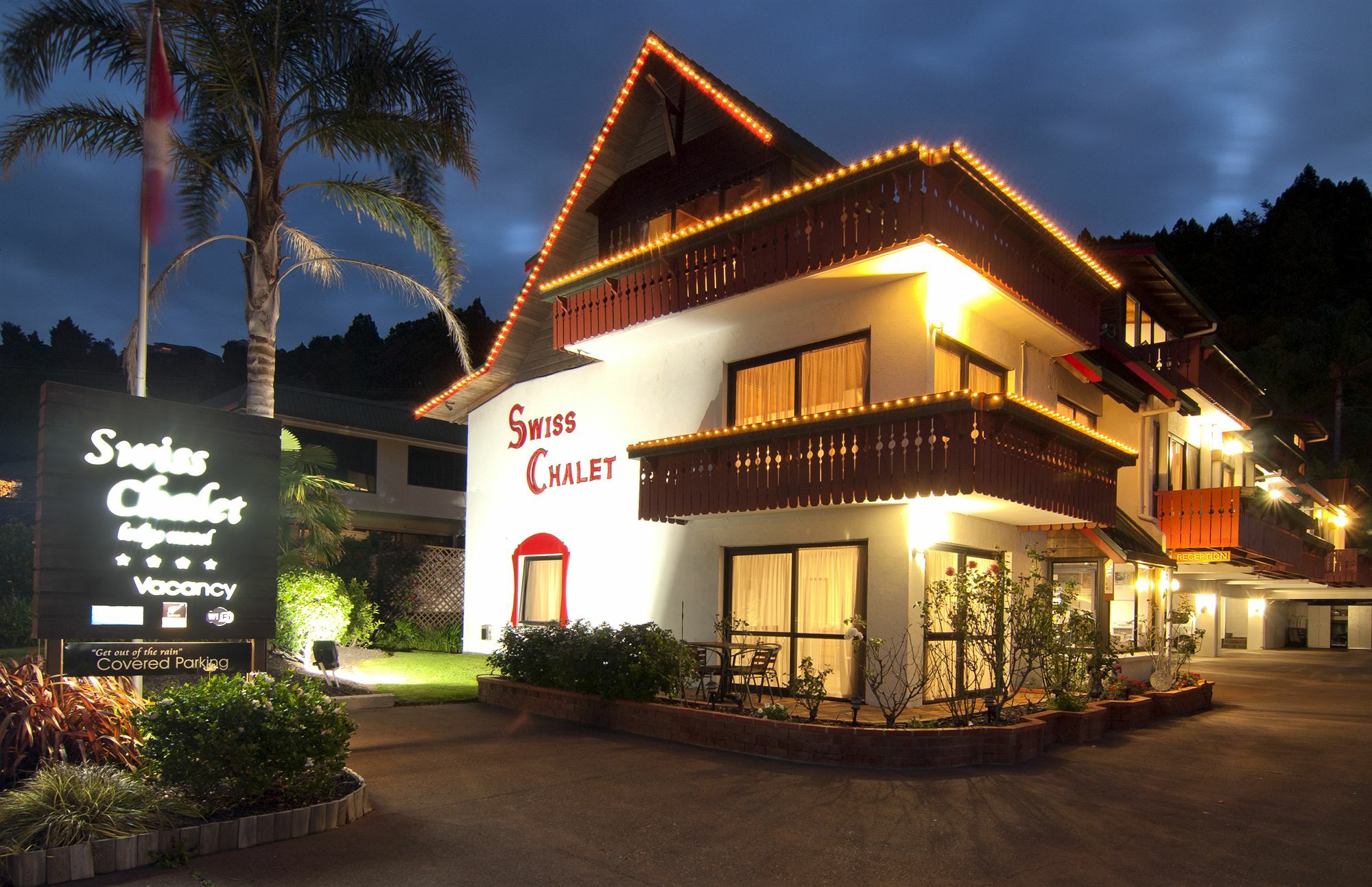 Swiss Chalet Lodge Motel Paihia Extérieur photo